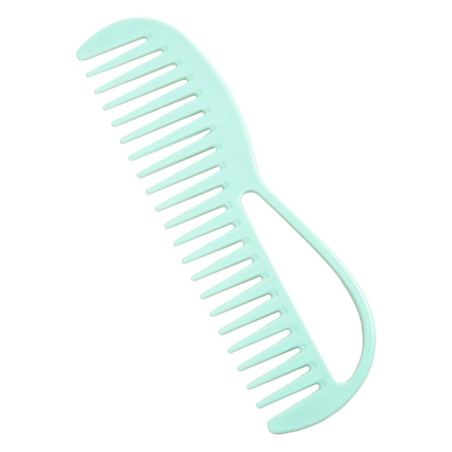 TISHITA Wide Tooth Hair Comb Detangling Comb Prevents Tangles ,Professional, Accessory, Green