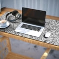 thumbnail image 3 of Long Mouse Pads for Desk,Halloween Spider Web and Spiders Desk Mats on Top Of Desks, Desk Mouse Pad Extra Large with 3mm Non-Slip Base and Stitched Edge for Gaming,Office,Work,Home 35.4x15.7in, 3 of 5
