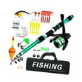 thumbnail image 4 of EHJRE Kids Fishing Pole Fishing Accessories Kids Fishing Kit for Birthday Gifts Parent Green, 4 of 9