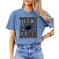 thumbnail image 5 of Leopard Print Touchdown Shirt for Women Football Game Day Graphic Tee, Blue Jean Shirt, 2XL, 5 of 8