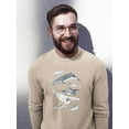 thumbnail image 2 of Cetacea I. Sweatshirt Men -June Erica Vess Designs, Male Large, 2 of 4