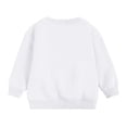 thumbnail image 3 of Sudadera sin capucha para niños y niñas, suéter de cuello redondo, jersey para niños pequeños y medianos, blusa de forro polar de color liso para niñas, 3 of 7