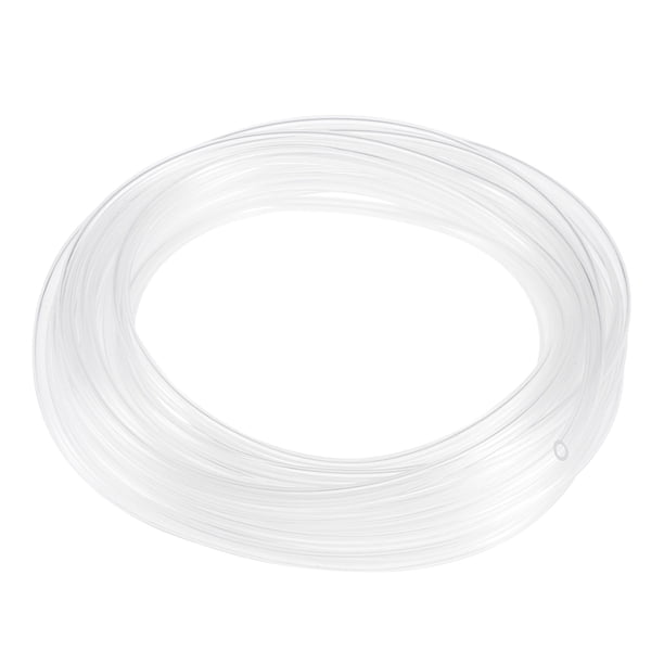Tubo de manguera de PVC Uxcell flexible y ligero para agua, tubo de aire 3mm ID 5mm OD 6m