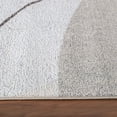 thumbnail image 3 of Modern Area Rug with Abstract Design in Beige Grey, 3 of 5