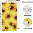 thumbnail image 2 of GZHJMY Sunflower Soft Hand Towels, 2 Pcs Absorbent Bath Towel Decorative Fingertip Towels for Bathroom Gym Spa Hotel Beach Swimming Pool,14.4"x 28.3", 2 of 7