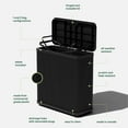 thumbnail image 2 of Veradek Tambour Waste Bin, 2 of 13