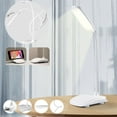thumbnail image 1 of Dvkptbk New LED Desk Lamp Foldable Rechargeable Reading Lamp 3 Grade Colour Temperature Adjustment Stepless Dimming Desk Lamp with Blue Light Eye Protection Lamp Desk Lamp Home Decor, 1 of 7