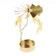 thumbnail image 1 of Candelabro giratorio para velas de té, regalo de Navidad, luz de ambiente, decoración de bodas Ciervo, 1 of 9