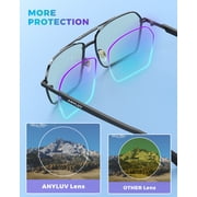 ANYLUV Blue Light Glasses Men/Women, Blue Light Blocking Glasses, Computer Screen Blocker Eyes Protection Glasses