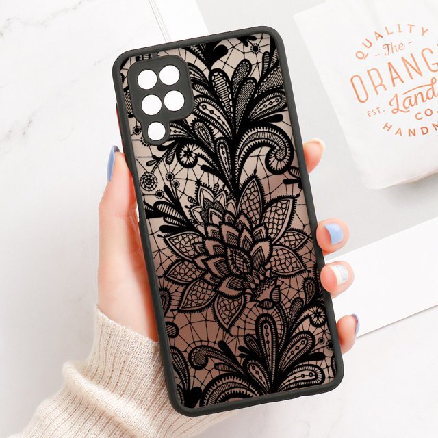 Funda de Mandala para Samsung Note 20 Ultra, A53, 5G, A33, A13, A14, A51, A52, A50, A70, A30s, 10 Plus, A31, M31, M23, A23, A12, Funda mate Fivean unisex