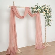 Efavormart 7.5ft Natural Birch Wood Square Wedding Arch, Rustic Arbor Photography Backdrop Stand