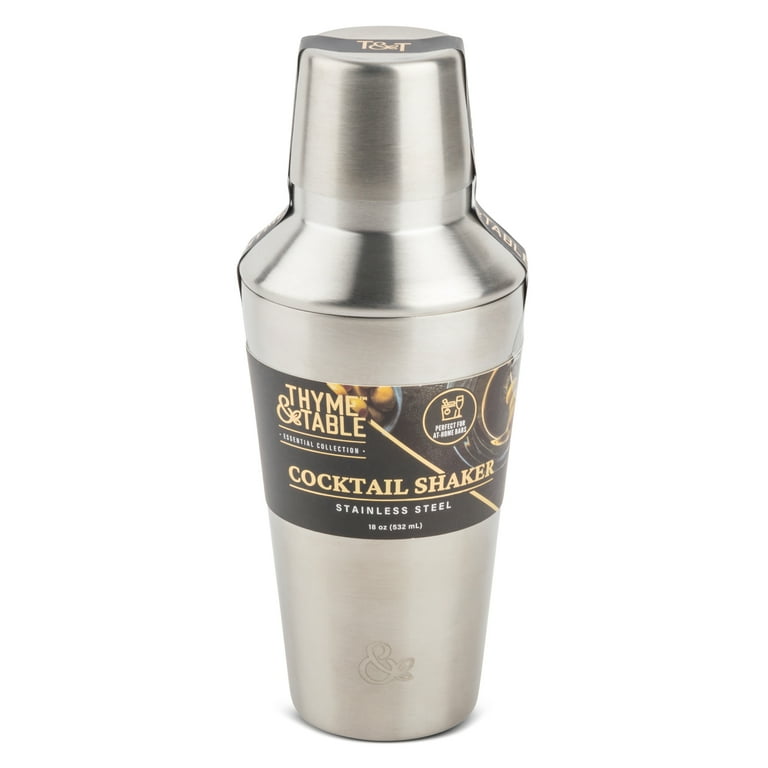 Kitchen & Table by H-E-B Stainless Steel Cocktail Shaker - Antique