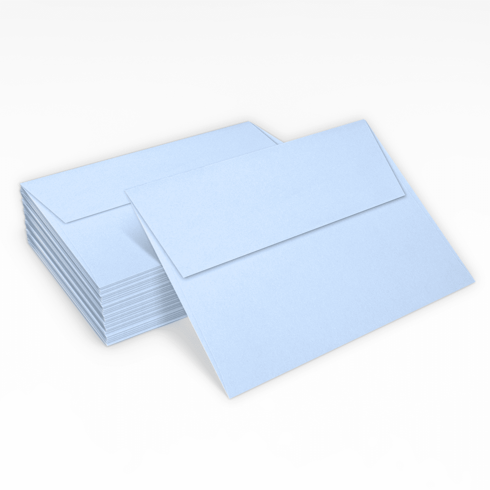 LUXPaper A7 Invitation Envelopes, 5 1/4 x 7 1/4, Baby Blue, 250/Pack
