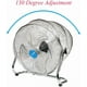 thumbnail image 4 of Ventilador industrial de pie de alta velocidad, potente, apto para taller y almacén, enfriador de alta velocidad de 3/4 velocidades., 4 of 5