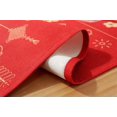 thumbnail image 5 of Xiao Hua Bandera de mesa navideña roja de Año Nuevo simple, bandera para el extremo de la cama, mantel individual, bandera de mesa, tamaño G: 11.8 x 118 pulgadas, A, 5 of 5