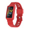 thumbnail image 3 of Correas de reloj de silicona impermeable , liviana, suave, a prueba de sudor, para Charge5 / 4 / 4SE / 3 / Fitness rojo Soledad Pulsera de correa de reloj, 3 of 10