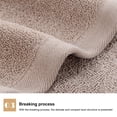 thumbnail image 3 of Bath Towels - Cotton Large Thick Bath Towel Solid Color Bathroom Face Shower Towels, 27"x55", 3 of 7