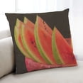 thumbnail image 1 of Ahgly Company Foods Watermelon Indoor Throw Pillow, 18 inch by 18 inch, 1 of 6