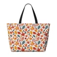 thumbnail image 2 of Easygdp Colorful Maple Leaves Bolsa de Viaje de Playa de Gran Capacidad, Bolsa Tote Perfecta para la Playa, Escapadas de Fin de Semana y Viajes, 2 of 7