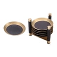 thumbnail image 3 of yuksok Tea Coaster Coffee Mug Coaster Tabletop Placemat for Gift Coffee Table Party, 3 of 9