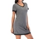 thumbnail image 1 of Vestido de Manga Corta, Cuello Redondo Color Sólido Casual Midi, Vestido de Noche de Moda Y Vestuario de Salón para Mujeres, 1 of 2