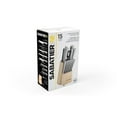 thumbnail image 1 of Sabatier 15-Piece Textured Grip Stainless Steel Knife Block Set, 1 of 5
