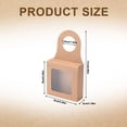 thumbnail image 5 of 25 Count Paper Wine Bottle Box with Window Hanging Foldable Gift Boxes Wine Boxes for Gifts Empty Wine Bottles for Decoration Bottle Hanger Favor Box for Holding Cookies Charms, 5 of 11