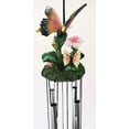 thumbnail image 3 of Mariposa Butterfly Flitting On Petal Resonant Relaxing Wind Chime Garden Patio, 3 of 4