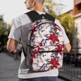 thumbnail image 3 of Fotbe Lilies Flowers Lightweight Casual Laptop Backpack for Men and Women, Daily use Waterproof backpack, Backpack for College, 3 of 3