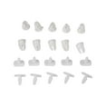 thumbnail image 6 of 20Pc For Mercedes For Benz Auto Fastener Clips Side Skirt Door Sill Card Panel Linning Repair Trim Clips Plastic Car Accessories, 6 of 9