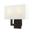 thumbnail image 2 of Livex Lighting - Hollborn - 2 Light ADA Wall Sconce in Contemporary Style - 13, 2 of 12