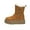 Brown, variant on Daznico Winter Boots for Women,Winter Snow Boots Suede Ankle Booties with Non Sole Comfortable Warm,Shoes for Winter,Size:5.5