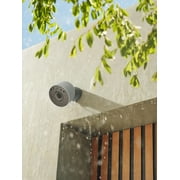 كاميرا مراقبة خارجية من Google Nest Cam من الجيل الثاني مع فيديو بدقة 2K وتوافق مع Gemini
