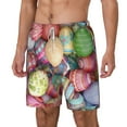 thumbnail image 2 of Gaeub Easter Eggs Mens Swim Trunks Stretch Beach Shorts Quick Dry for Men Swim Shorts Swimwear with Pockets- X-Large, 2 of 9