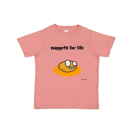

Inktastic Nuggets for Life Gift Toddler Boy or Toddler Girl T-Shirt