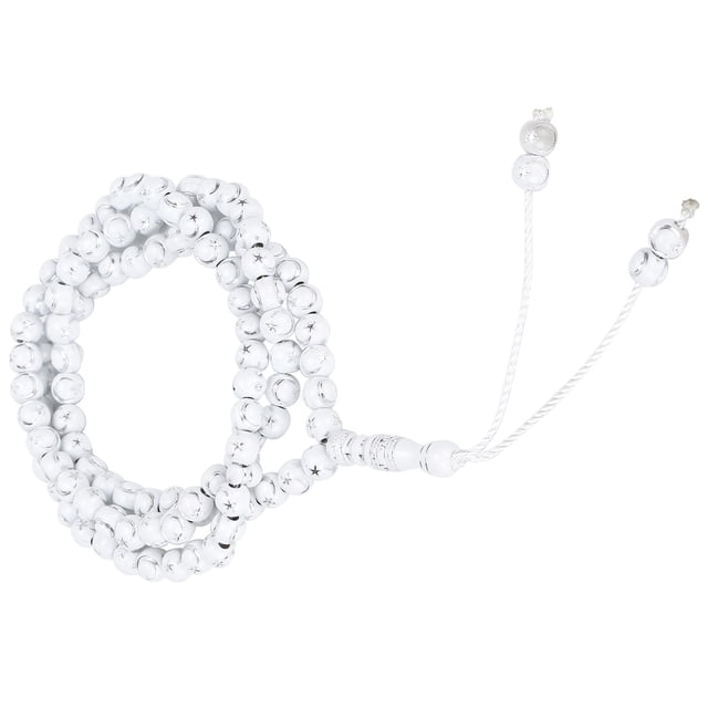 Rosario Musulmán, 99 Cuentas de Oración, Rosario Islámico, Herramienta de Oración de Adoración Islámica, Artículo Religioso Dorado de Resina, Collar Pulsera para Cuentas de