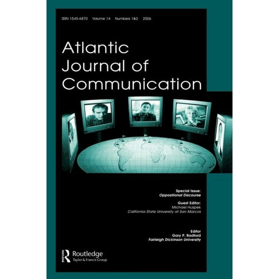 Oppositional Discourses Ajc V14 1&2, (Paperback)