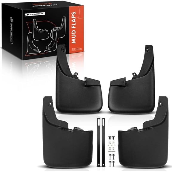 A-Premium Splash Guards Mud Flaps Mudflaps Replacement for Ford F-250 F-350 F-450 F-550 Super Duty 2011-2016 with Factory Fender Flares 4-PC Set