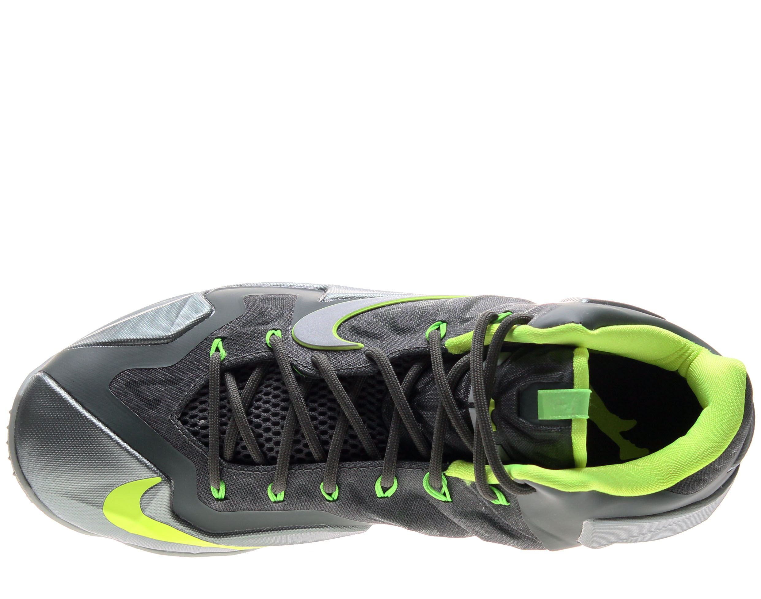 Nike Lebron XI Men's Basketball Shoes MC Green/Spray-Dark MC Green/Volt 616175-300 (12 D(M) US) - image 4 of 6