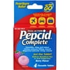 Pepcid Complete Dual Action Acid Reducer + Antacid Chewable Tablets, Berry Flavor, 4 ct. 1 ea (Pack of 4)