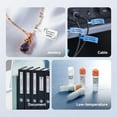 thumbnail image 4 of NIIMBOT M2 Thermal Transfer Labels, Only for M2 Label Maker, PET Material, Waterproof and High-Temperature Resistance, Long Storage Time (50x30mm Silver), 4 of 7