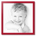 thumbnail image 2 of ArtToFrames 24x24 Inch Red Picture Frame, This Red Wood Poster Frame is Great for Your Art or Photos, Comes with 060 Plexi Glass (4119), 2 of 8