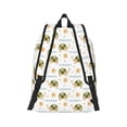 thumbnail image 7 of Easygd Sea Turtle Basking in the Sun Canvas Backpack: Stylish, Lightweight, and Versatile with Large Capacity and Adjustable Straps –, 7 of 7