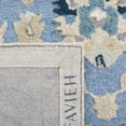 thumbnail image 6 of SAFAVIEH Glamour Charmaine Floral Wool Runner Rug, Beige/Blue, 2'3" x 14', 6 of 10