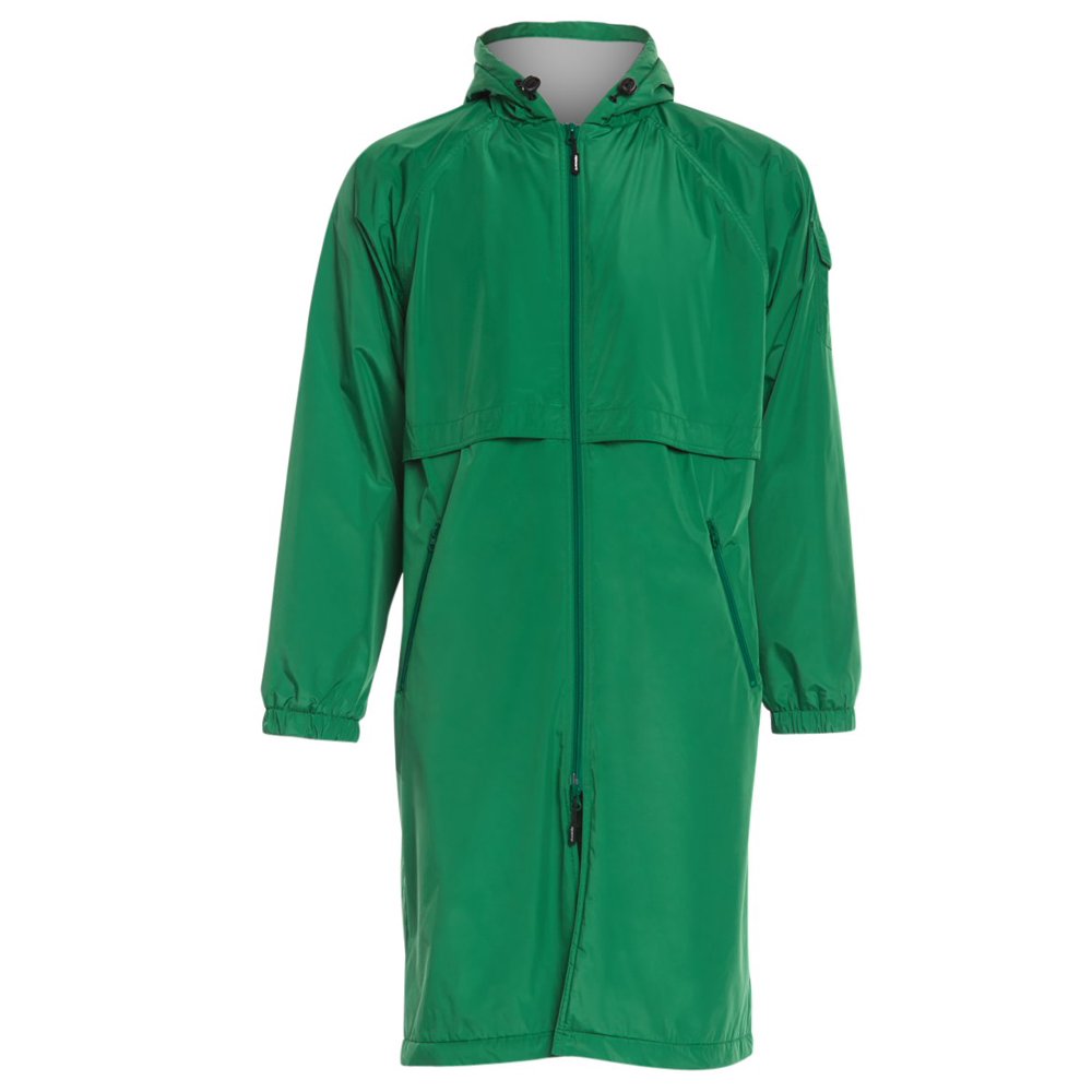Sporti Comfort FleeceLined Swim Parka (XLarge, Team Green Shell