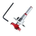 thumbnail image 4 of 35mm Boring Bit, Fast Positioning Standard Size Hinge Hole Drill Bit Aluminum Alloy with Gasket for Woodworking Projects, 4 of 8