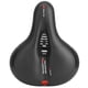 thumbnail image 1 of Asiento de bicicleta de montaña para exteriores con diseño hueco que absorbe los golpes para paseos cómodos Sillín de ciclismo rojo, 1 of 8