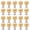 Gold, variant on Pearls Studded Clothing Pin Safety Designs For Sewing Set And Dressmaking