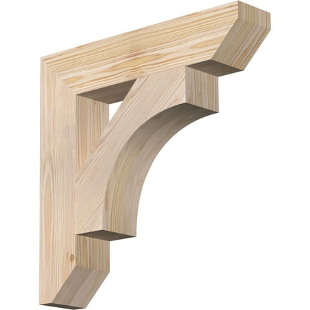 

Ekena Millwork 3 1/2 W x 18 D x 18 H Westlake Slat Smooth Bracket Douglas Fir