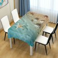 thumbnail image 6 of Coolnut Sarfish on The Summer Beach in Sea Water Rectangle Tablecloth,Dinner Table Cover for Outdoor & Indoor Patio, Picnic, BBQ, Holiday Party 54x54In, 6 of 7